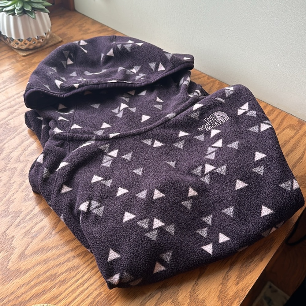 Like New North Face Women’s Glacier Alpine Pullover Hoodie - Galaxy Purple